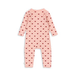 Konges Sløjd - Minnie New Born Onesie - Amour Rouge