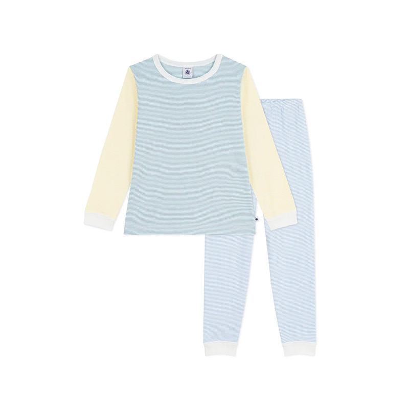 Petit Bateau - Pyjama m. Strib - Mimi