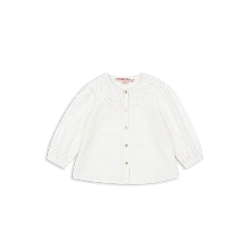 Konges Sløjd - Rilo Collar Shirt - Optic White