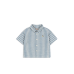 Konges Sløjd - Elliot SS Shirt - Trio Bleu Stripe