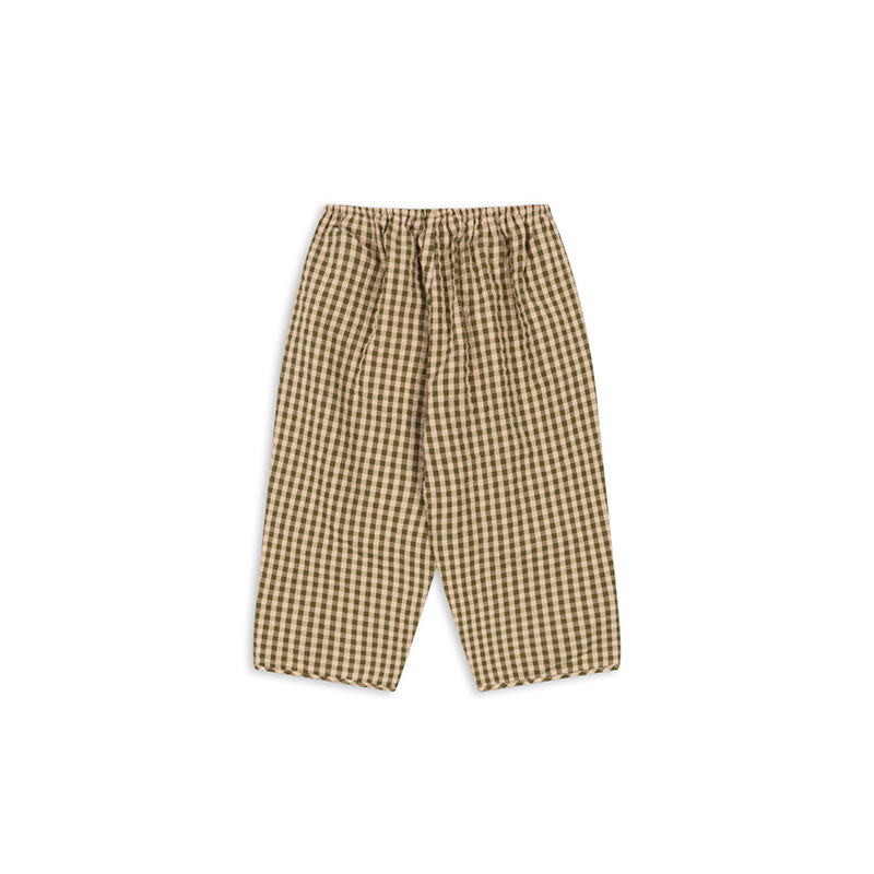 Konges Sløjd - Kim Slit Pants / Avocado Check