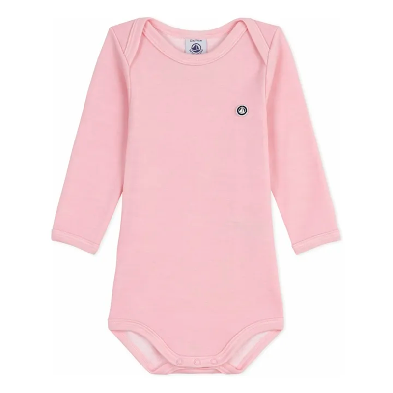 Petit Bateau - Uld Body - Lyserød