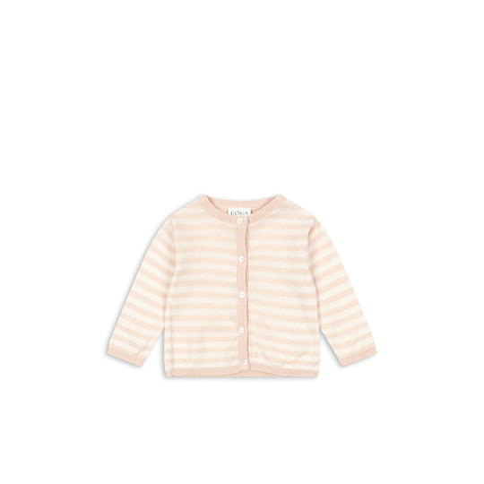 Fanga - Venti Knit Cardigan - Cameo Rose