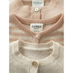 Fanga - Venti Knit Cardigan - Cameo Rose