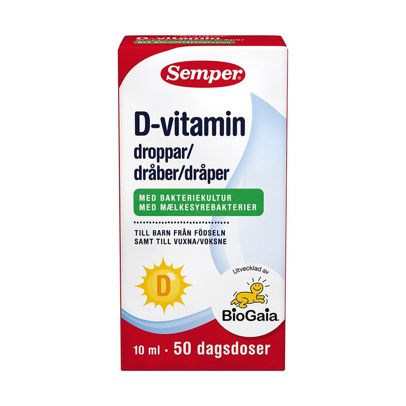 Semper - BioGaia D-vitamin dråber 10 ml.