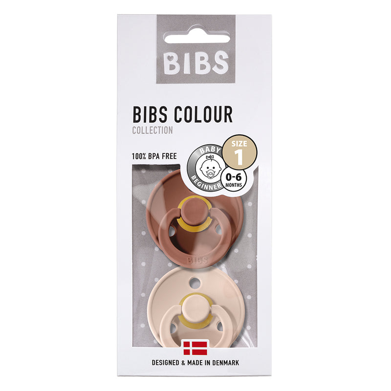 Bibs - Colour 2-pak - Woodchuck/Blush