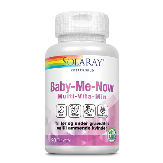Solaray - Baby-Me-Now Multi-Vita-Min - 150 tabletter